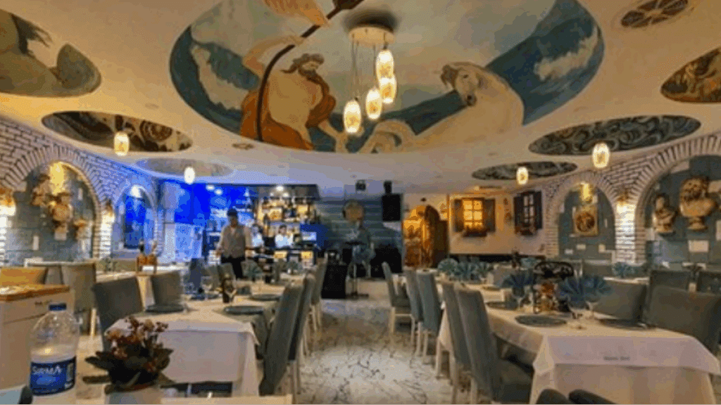 Galata Köprüsü'nde Vejetaryen Yemek